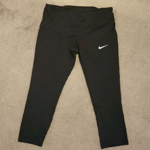Nike black running pants